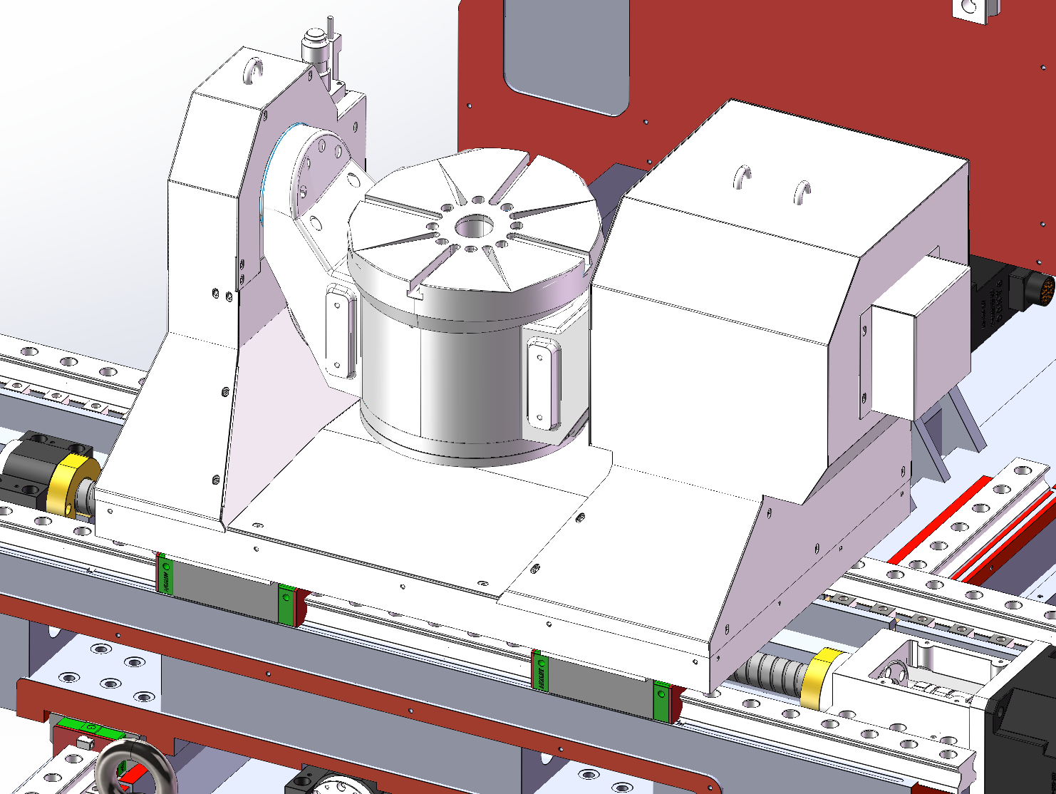5 axis vertical machining center 5-осевой вертикальный обрабатывающий центр