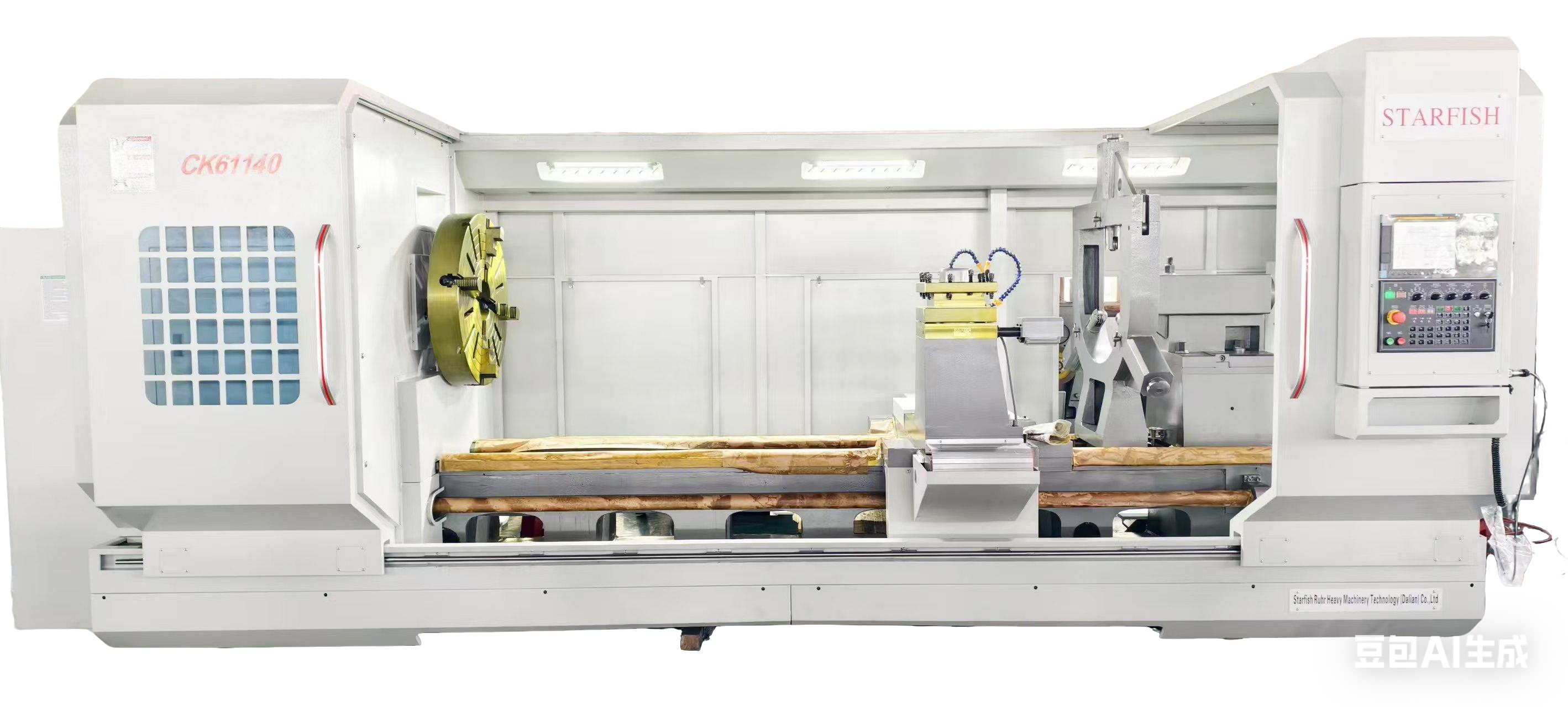 Горизонтальная машина для токарного станка с ЧПУ